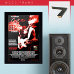 Jeff Beck with Tyler Bryant (2011) - Concert Poster - 13 x 19 inches