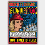 Blondie with Devo (2012) - Concert Poster - 13 x 19 inches
