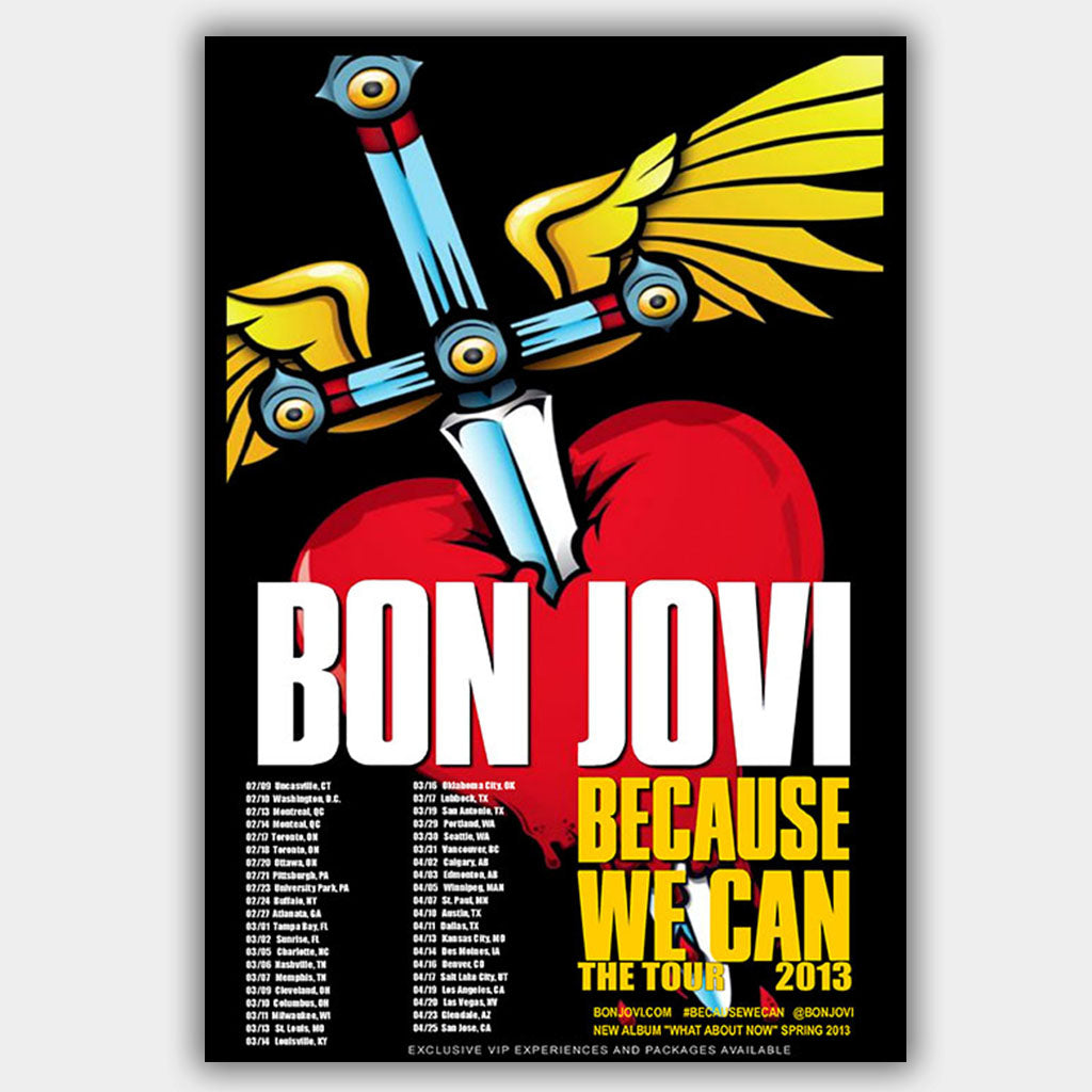 BON JOVI 2013ツアーパンフ ボン・ジョビ BON JOVI 1987 ツアーパンフレット | ROCK ECHOES