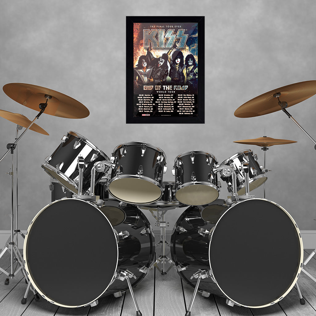 Kiss (2019) - Concert Poster - 13 x 19 inches – PosterAlley