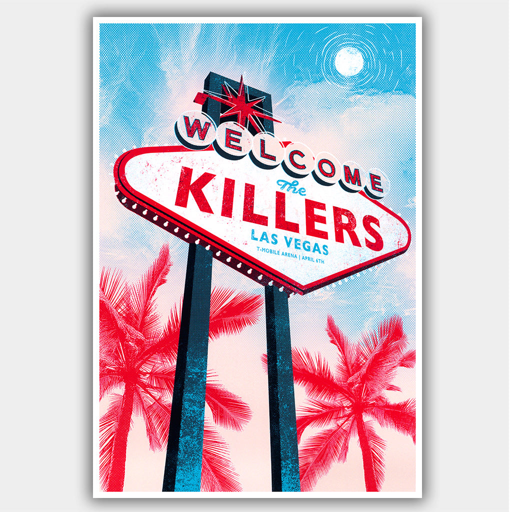 The Killers (2022) - Concert Poster - 13 x 19 inches – PosterAlley