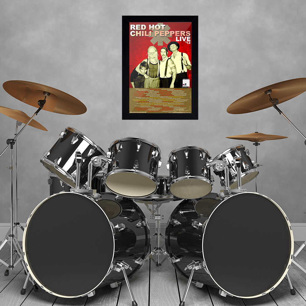Red Hot Chili Peppers (2012) - Concert Poster - 13 x 19 inches