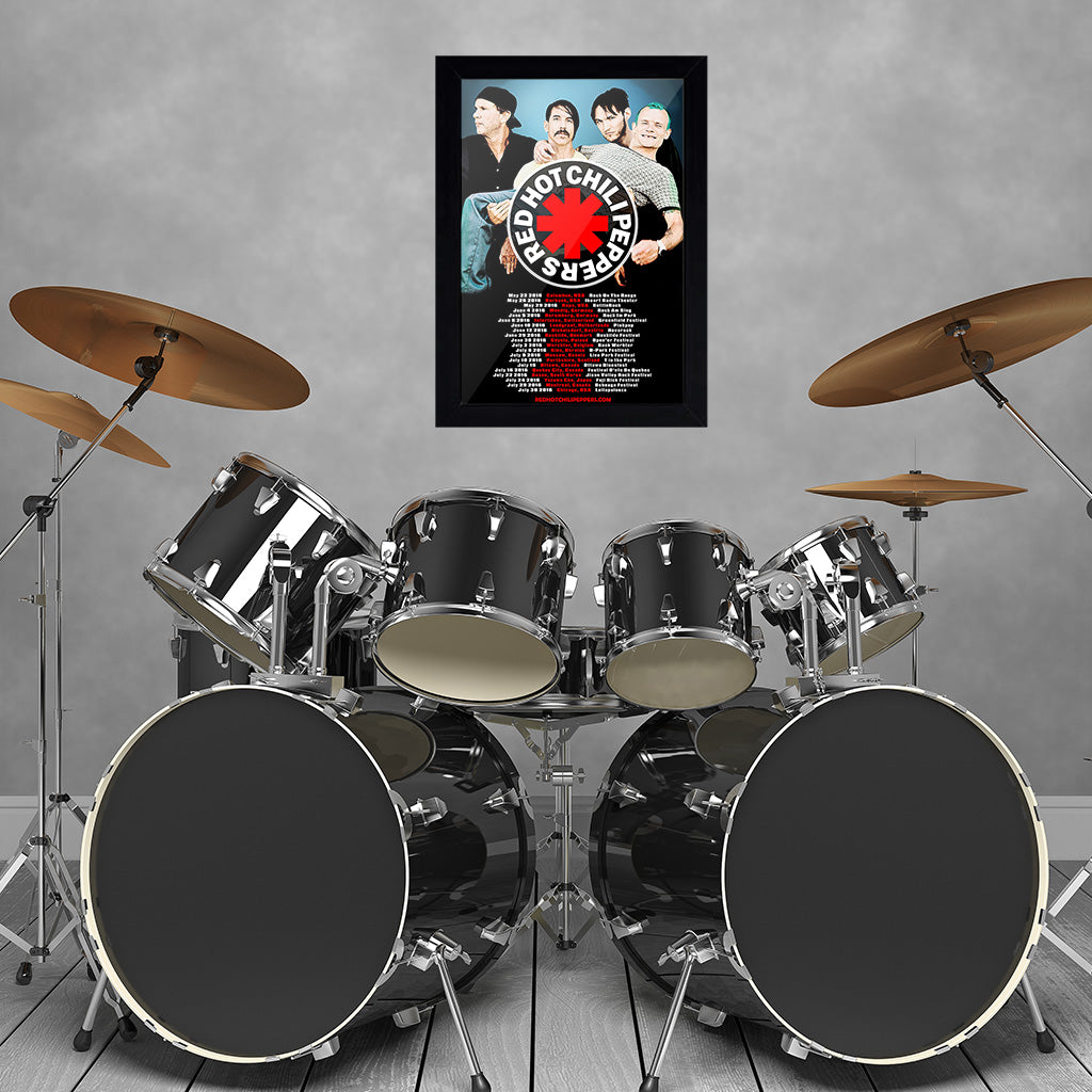 Red Hot Chili Peppers (2016) - Concert Poster - 13 x 19 inches