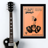 Rush (1974) - Concert Poster - 13 x 19 inches