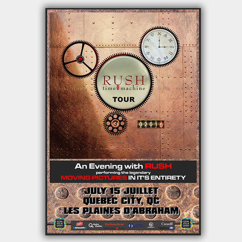 Rush (2010) - Concert Poster - 13 x 19 inches