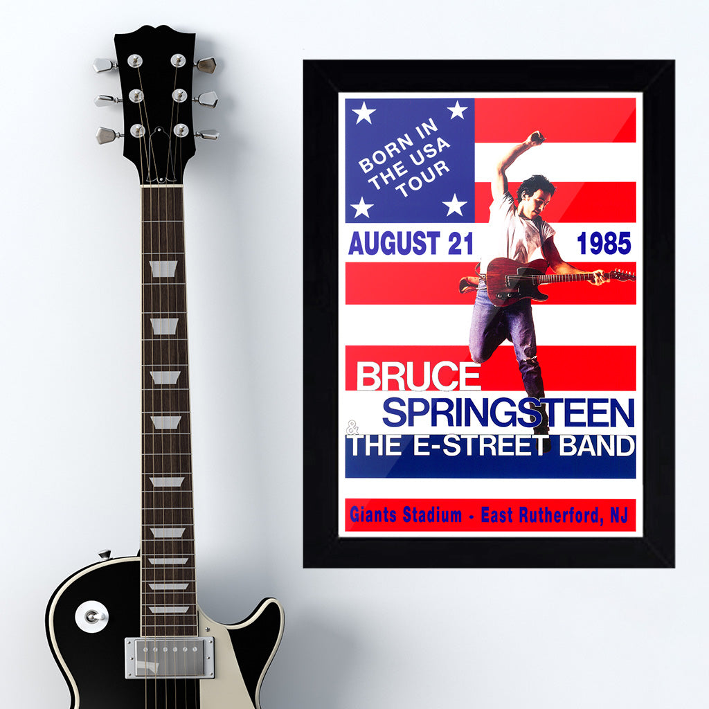 Bruce Springsteen (1985) - Concert Poster - 13 x 19 inches