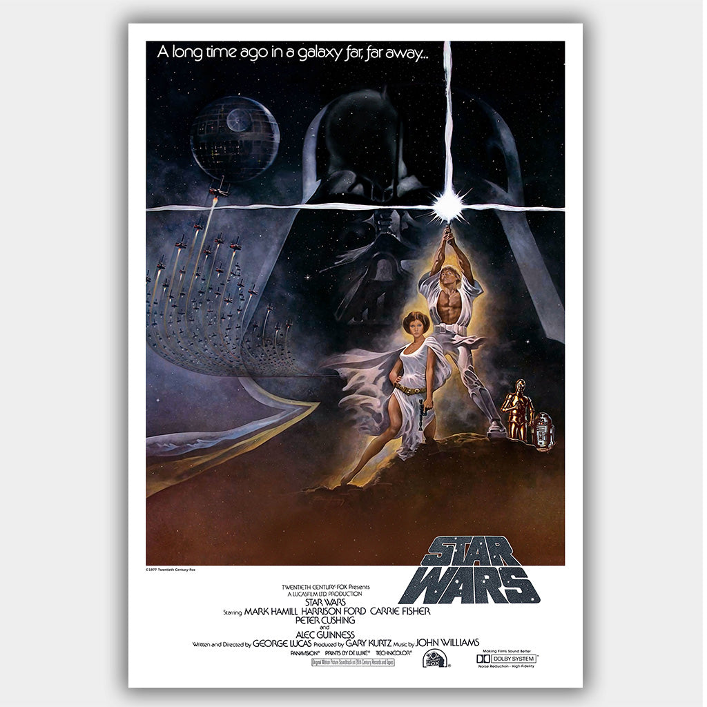 スターウォーズ  STAR WARS ポスター Star Wars (1977) - Movie Poster - 13 x 19 inches – PosterAlley