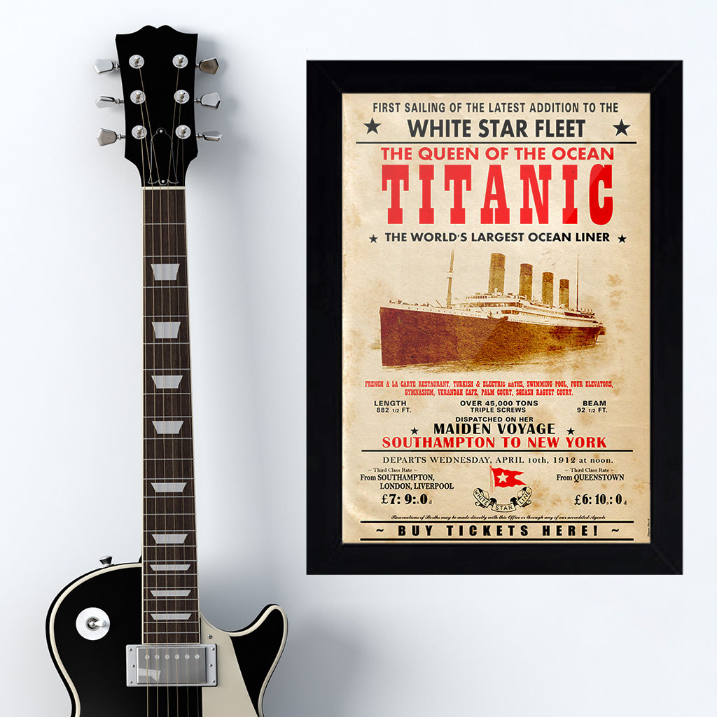 Titanic (1912) - Poster - 13 x 19 inches – PosterAlley