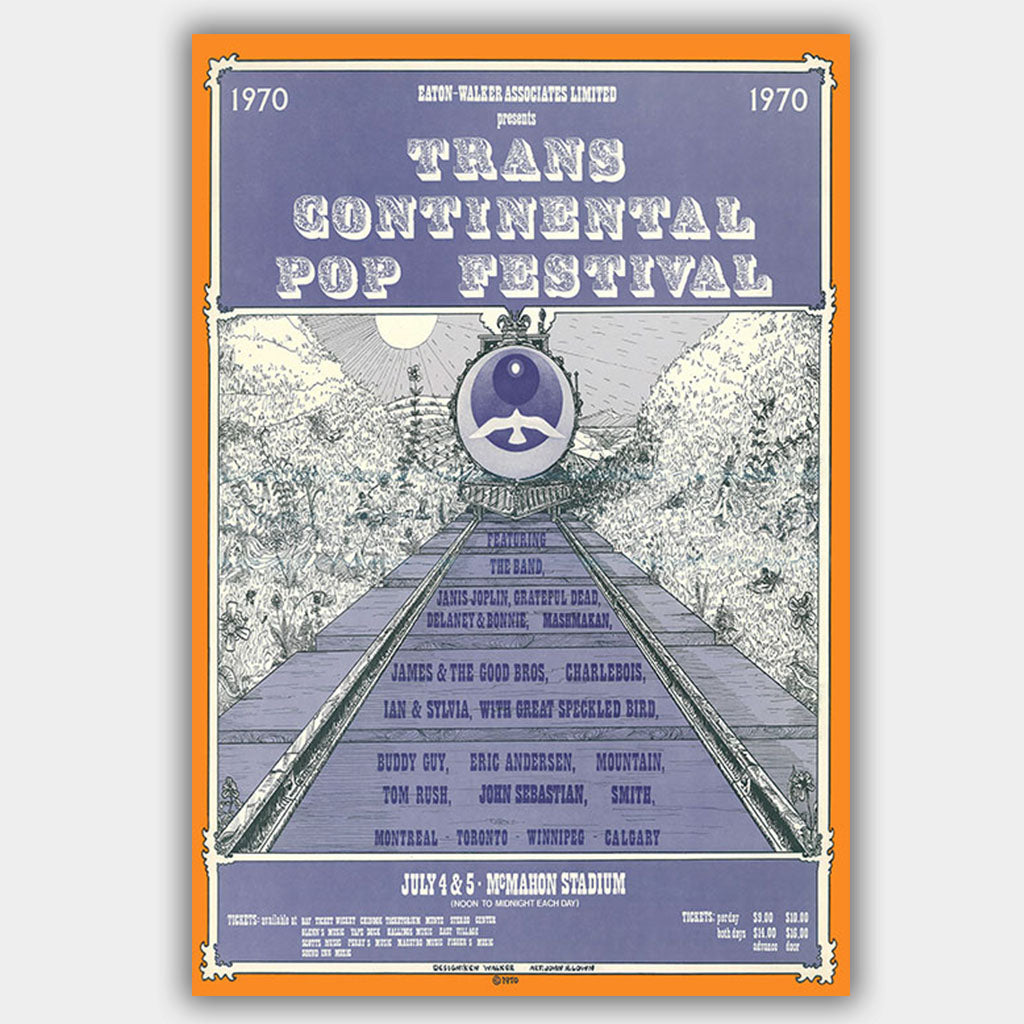 Trans Continental Pop Fest with Joplin & The Band & Dead