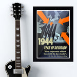 War Poster - Year Of Decision (1942) - 13 x 19 inches