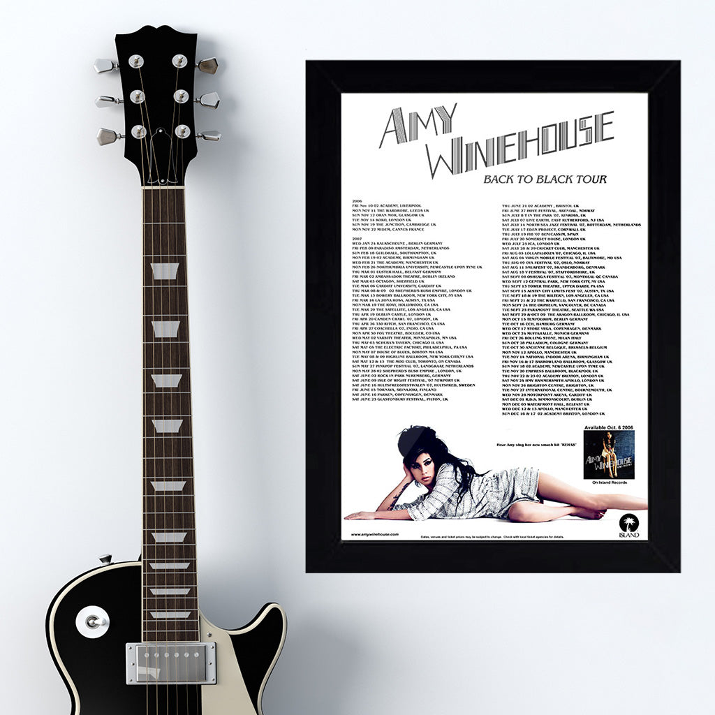 Amy Winehouse (2007) - Concert Poster - 13 x 19 inches – PosterAlley