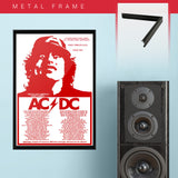 AC/DC (1977) - Concert Poster - 13 x 19 inches