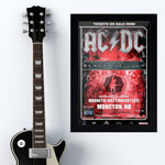 AC/DC with Anvil (2009) - Concert Poster - 13 x 19 inches