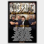 AC/DC (2015) - Concert Poster - 13 x 19 inches