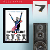 Bryan Adams (2012) - Concert Poster - 13 x 19 inches