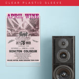April Wine with Teaze (1978) - Concert Poster - 13 x 19 inches