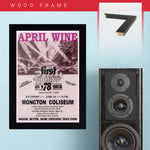 April Wine with Teaze (1978) - Concert Poster - 13 x 19 inches