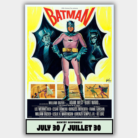 Batman: The Movie (1966) - Movie Poster - 13 x 19 inches