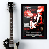 Jeff Beck with Tyler Bryant (2011) - Concert Poster - 13 x 19 inches