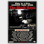 Black Keys with Cage The Elephant (2011) - Concert Poster - 13 x 19 inches