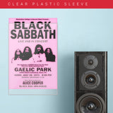 Black Sabbath with Alice Cooper (1971) - Concert Poster - 13 x 19 inches