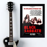 Black Sabbath with Nazareth (1972) - Concert Poster - 13 x 19 inches