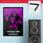 Black Sabbath with Target (1976) - Concert Poster - 13 x 19 inches