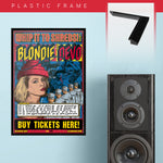 Blondie with Devo (2012) - Concert Poster - 13 x 19 inches