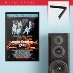 Black Sabbath with Megadeth (2007) - Concert Poster - 13 x 19 inches
