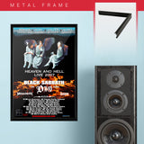 Black Sabbath with Megadeth (2007) - Concert Poster - 13 x 19 inches