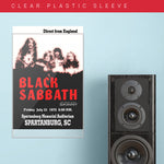 Black Sabbath with Skinny (1972) - Concert Poster - 13 x 19 inches