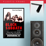 Black Sabbath with Skinny (1972) - Concert Poster - 13 x 19 inches