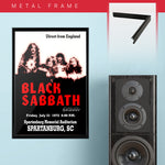 Black Sabbath with Skinny (1972) - Concert Poster - 13 x 19 inches