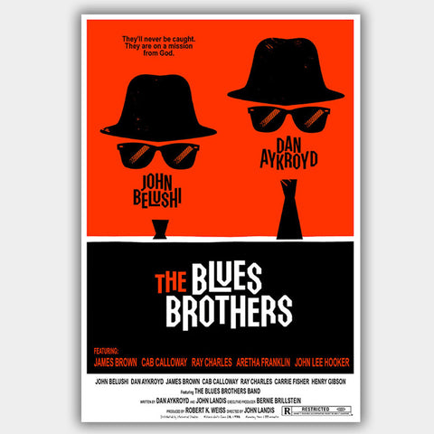 Blues Brothers (1980) - Movie Poster - 13 x 19 inches