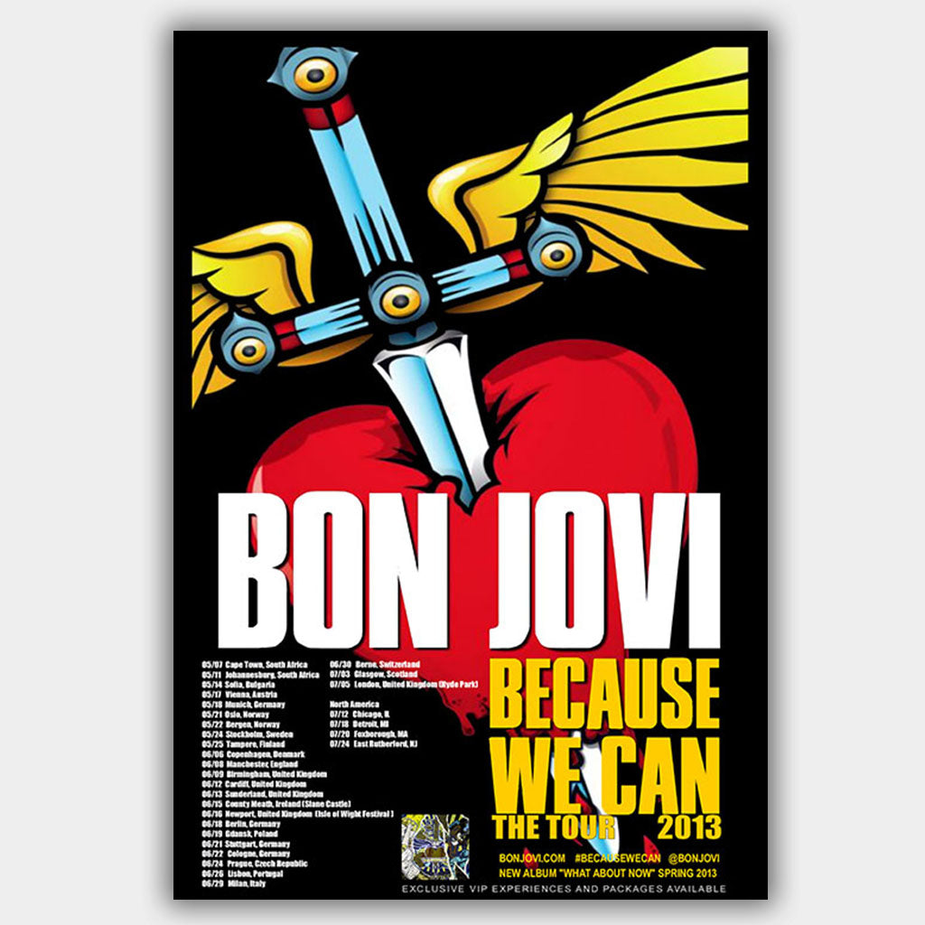 BON JOVI 2013ツアーパンフ BON JOVI 2013 ツアーパンフレット - メルカリ