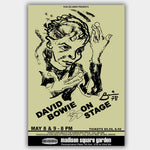 David Bowie (1978) - Concert Poster - 13 x 19 inches