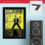 David Bowie (1990) - Concert Poster - 13 x 19 inches