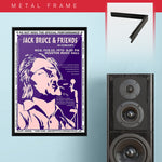 Jack Bruce with Mountain (1970) - Concert Poster - 13 x 19 inches