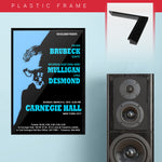 Dave Brubeck Quartet with Mulligan & Paul Desmon (1972) - Concert Poster - 13 x 19 inches