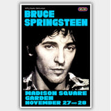 Bruce Springsteen (1980) - Concert Poster - 13 x 19 inches