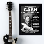 Johnny Cash with Statler Bros (1968) - Concert Poster - 13 x 19 inches