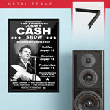 Johnny Cash with Statler Bros (1968) - Concert Poster - 13 x 19 inches