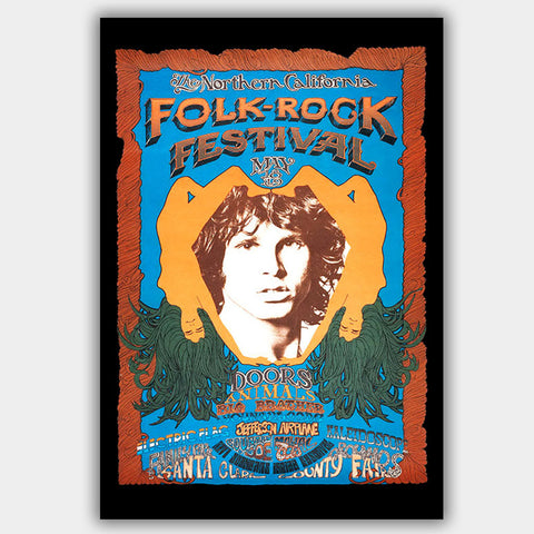 California Jam (1968) - Concert Poster - 13 x 19 inches