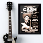 Johnny Cash with Statler Bros (1968) - Concert Poster - 13 x 19 inches
