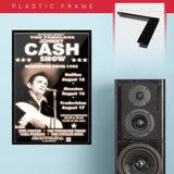 Johnny Cash with Statler Bros (1968) - Concert Poster - 13 x 19 inches