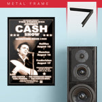 Johnny Cash with Statler Bros (1968) - Concert Poster - 13 x 19 inches