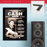Johnny Cash with Statler Bros (1968) - Concert Poster - 13 x 19 inches