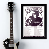 Carpenters (1972) - Concert Poster - 13 x 19 inches