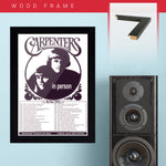 Carpenters (1972) - Concert Poster - 13 x 19 inches