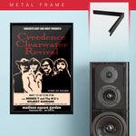 CCR Creedence Clear with Booker T & Mgs (1970) - Concert Poster - 13 x 19 inches